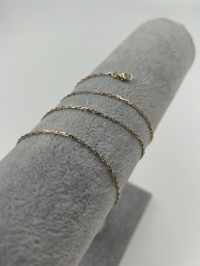 Łańcuszek Złoty 14K Ankier - obrazek 6