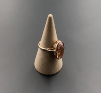 Pierścionek Złoty 14K (Spinel)