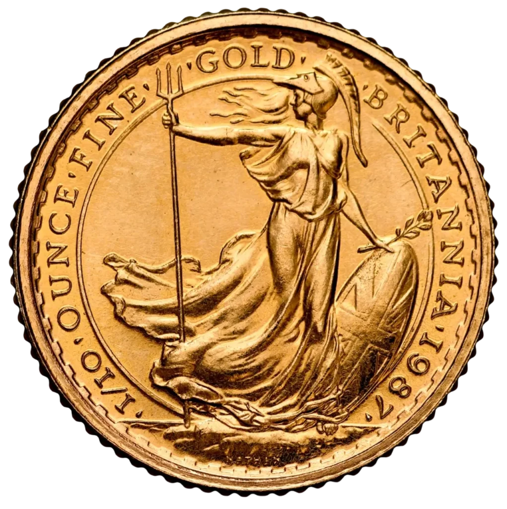 1/10 Uncji Britannia Złota Moneta | Mieszane roczniki| Do 2013