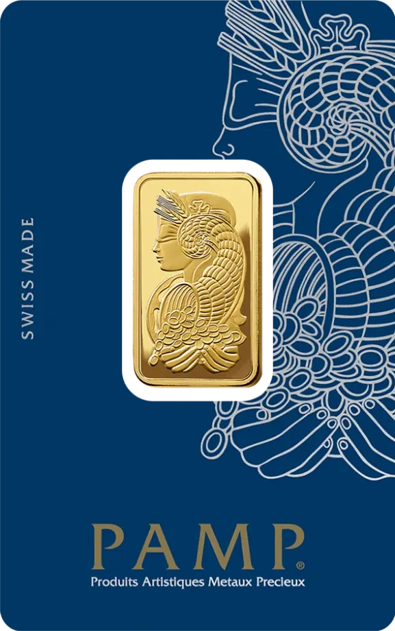 1/2 oz Złota Sztabka | PAMP Fortuna