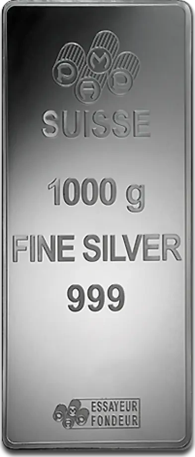 1 Kilo Silver Bar | PAMP Fortuna