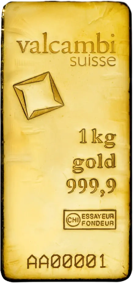1 Kilogram Złota Sztabka | Valcambi