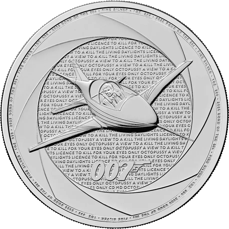 1 oz Bond of the 1980s Srebrna Moneta | 2025