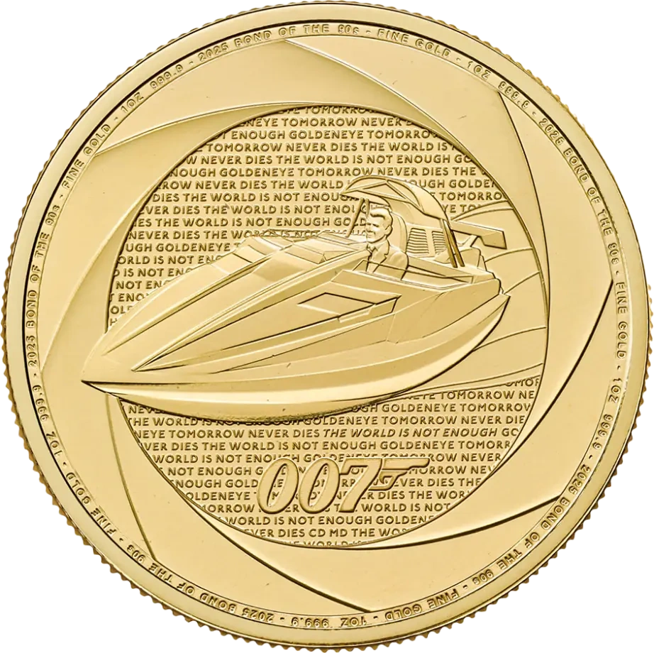 1 oz Bond of the 1990s Złota Moneta | 2025