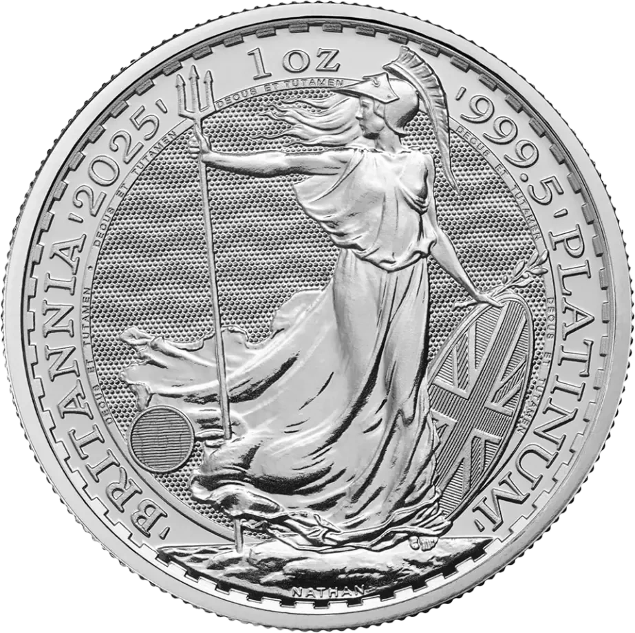 1 oz Britannia Karol III Platynowa Moneta | 2025