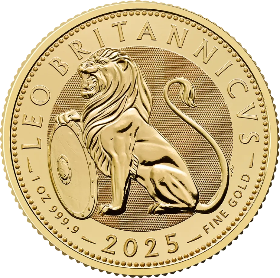 1 oz Brytyjski Lew Złota Moneta | 2025