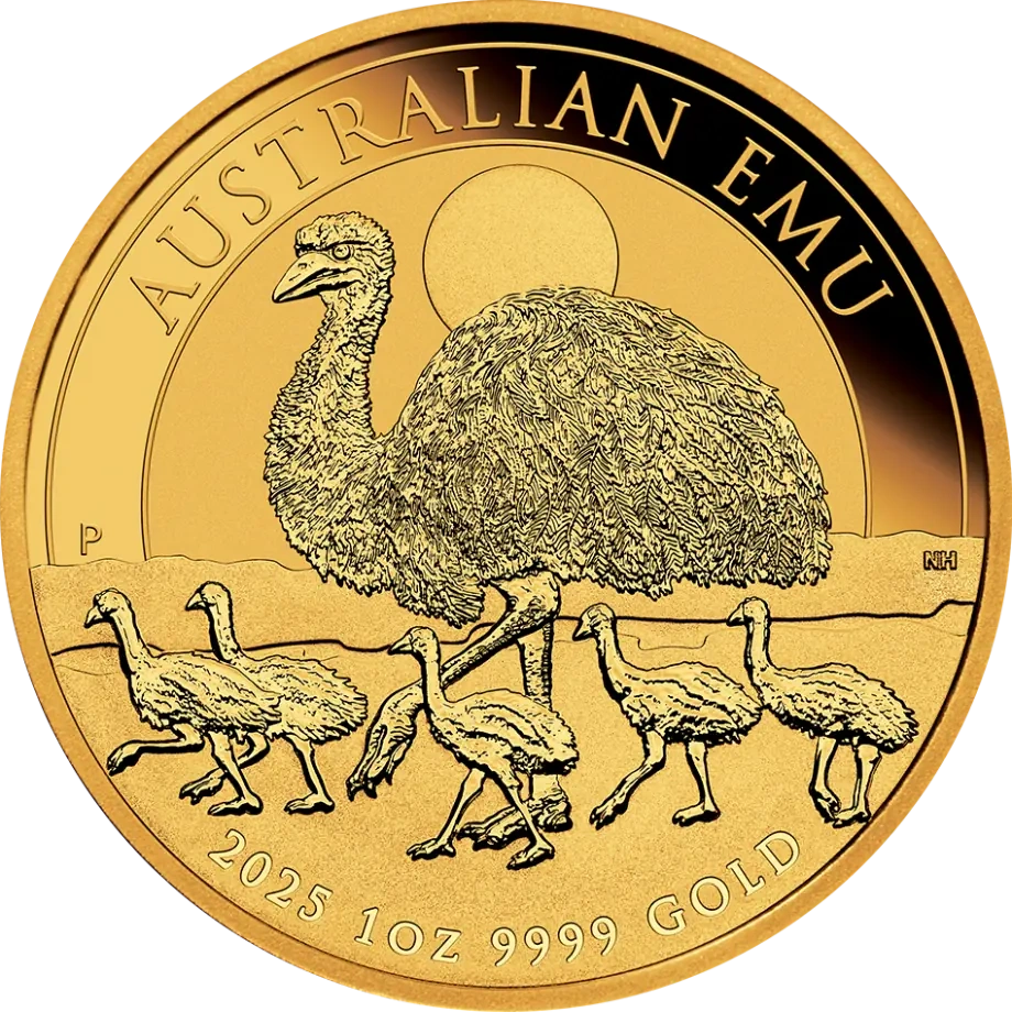 1 oz Emu Perth Mint Złota Moneta | 2025