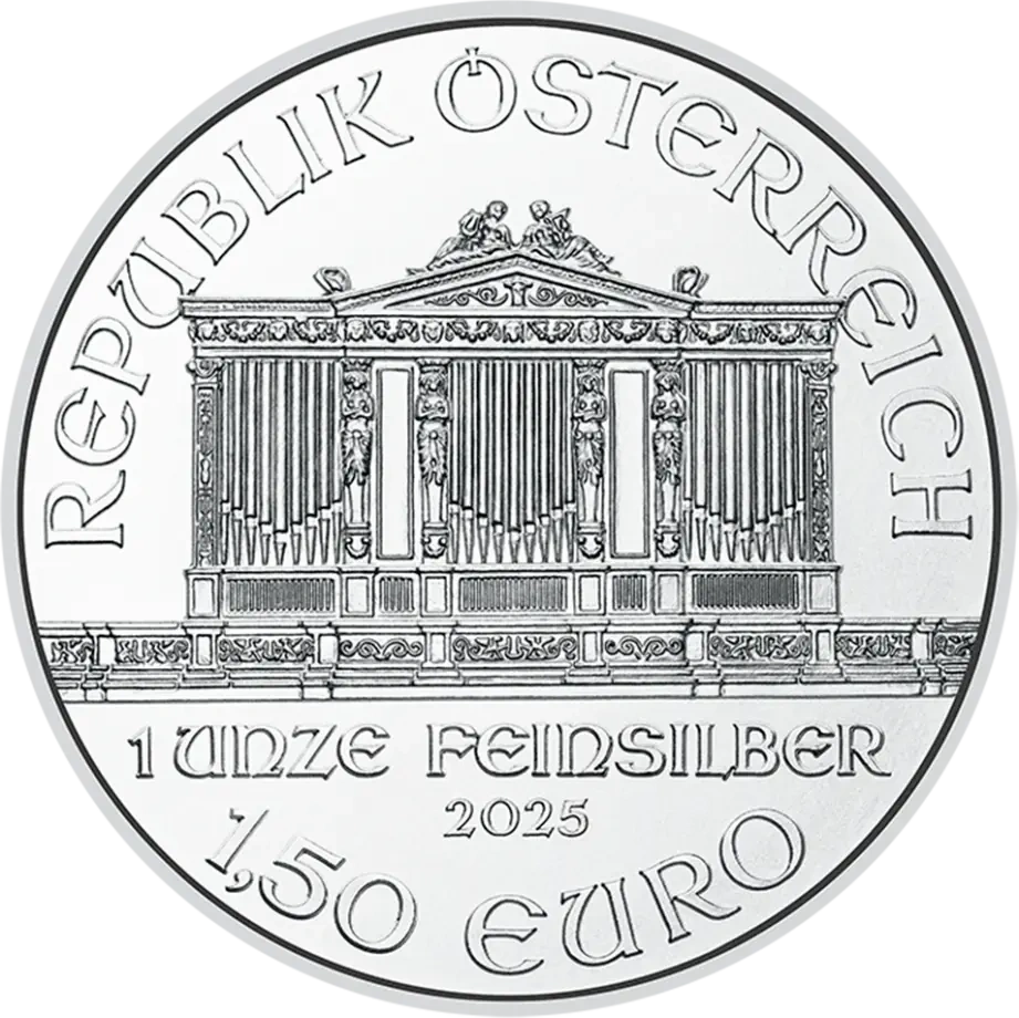 1 oz Filharmonicy Wiedeńscy Srebrna Moneta | 2025