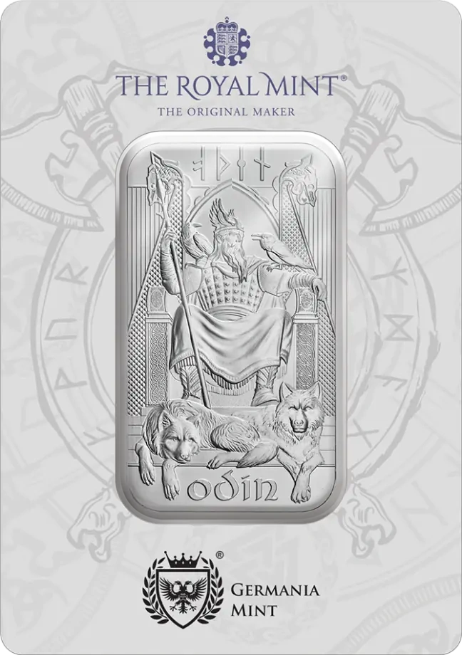 1 oz Odyn Srebrna Sztabka | The Royal Mint