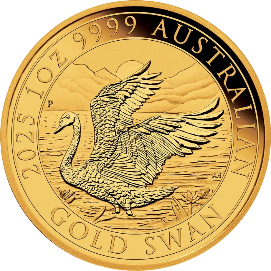 1 oz Perth Mint Złoty Łabędź Złota Moneta | 2025
