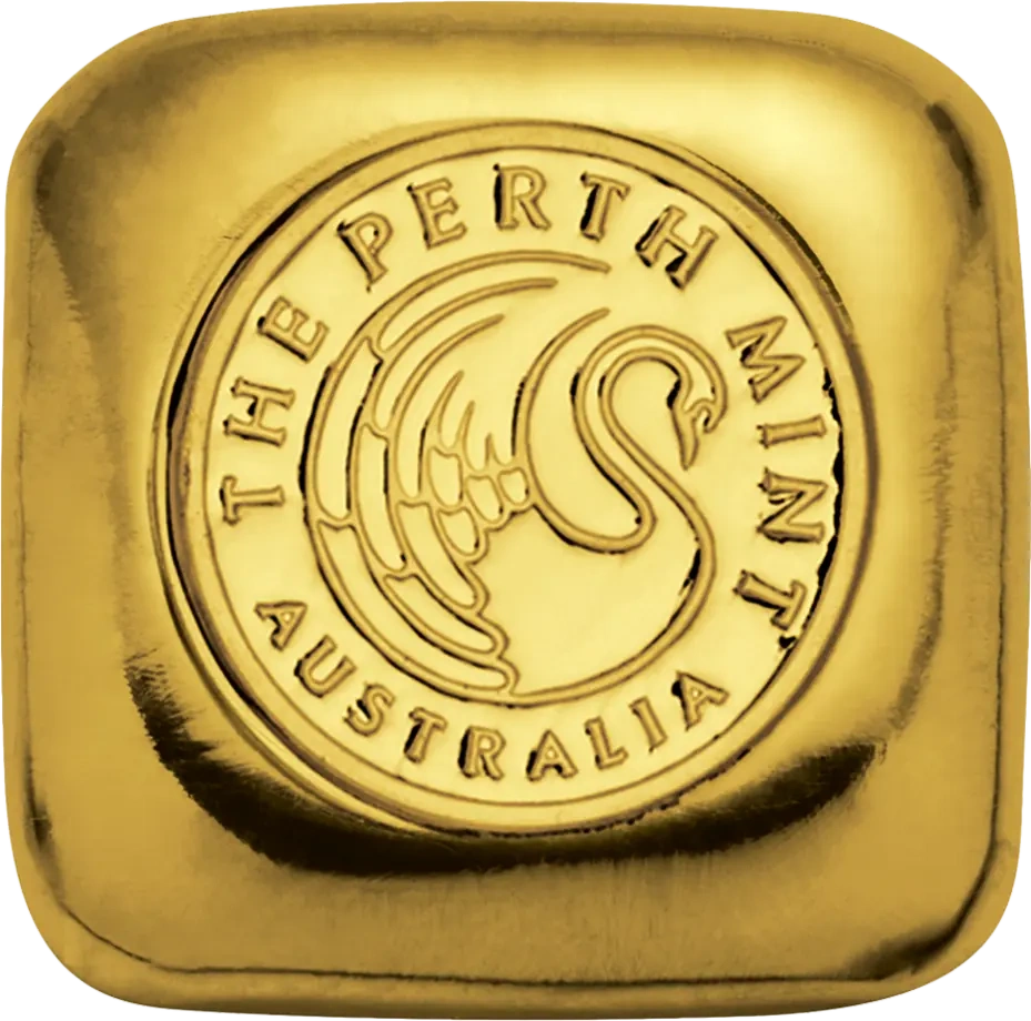 1 oz Sztabka Złota Odlewana | Perth Mint