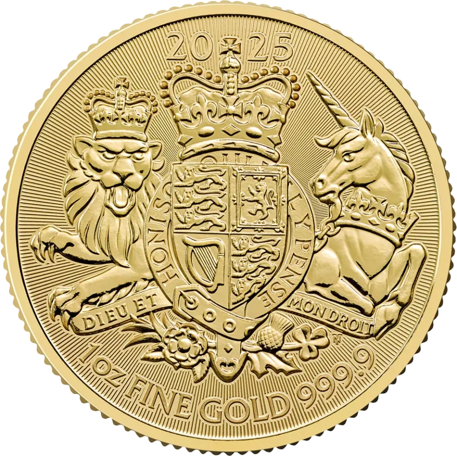 1 oz The Royal Arms Złota Moneta | 2025