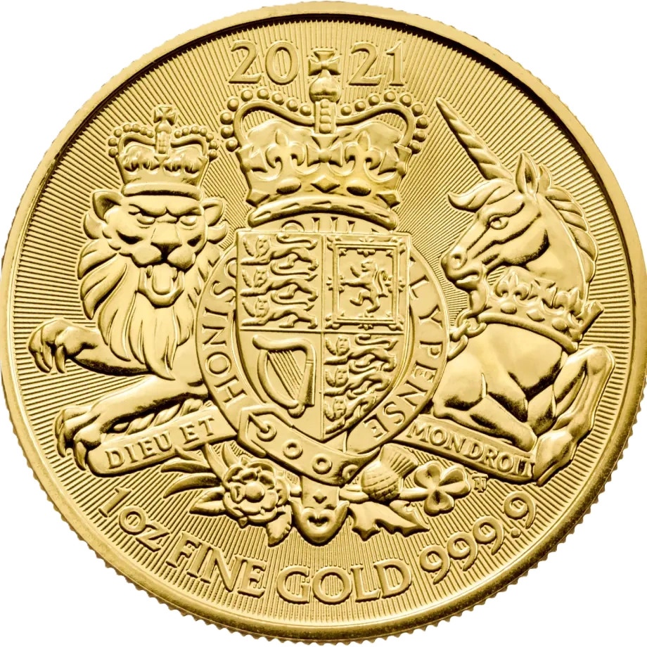 1 oz The Royal Arms Złota Moneta | Mieszane Roczniki