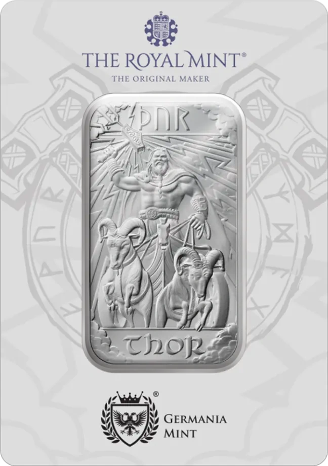 1 oz Thor Srebrna Sztabka | The Royal Mint