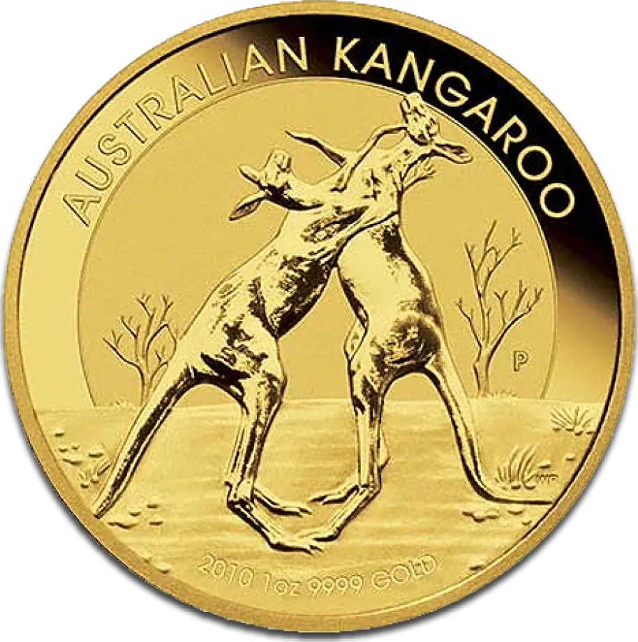 1 Uncja Australijski Kangur Złota Moneta | Mieszane Roczniki