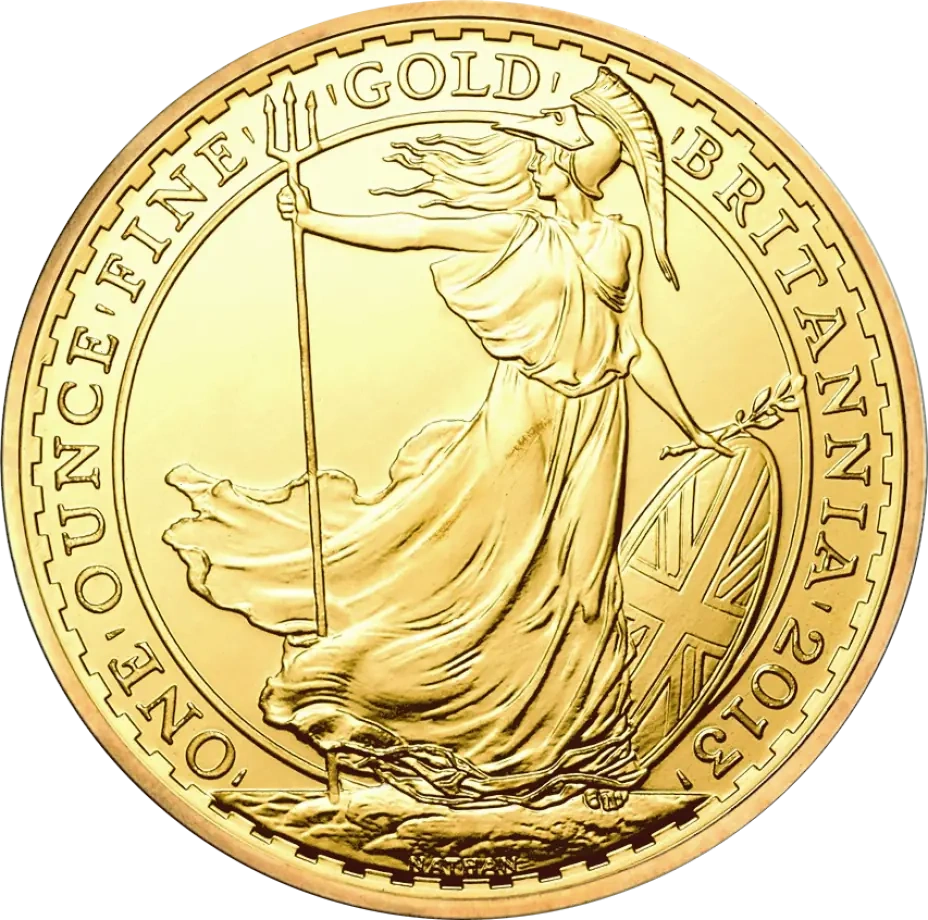 1 Uncja Britannia Złota Moneta | Mieszane Roczniki