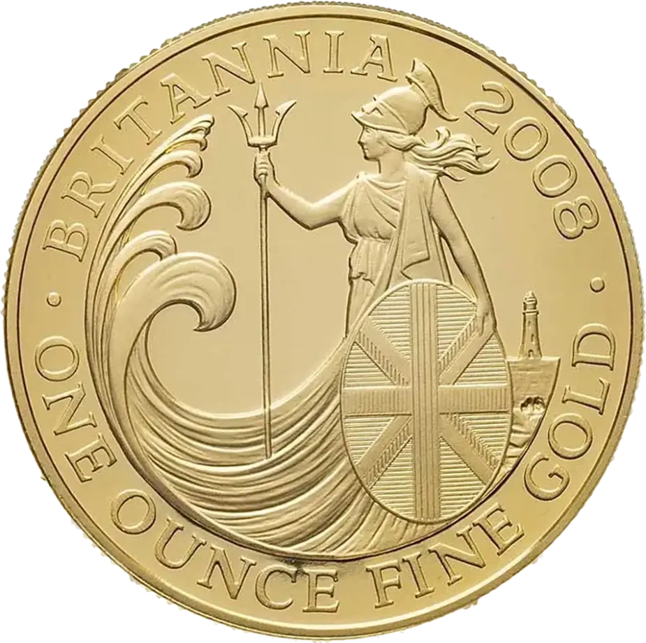 1 Uncja Britannia Złota Moneta | Mieszane Roczniki | Do 2013