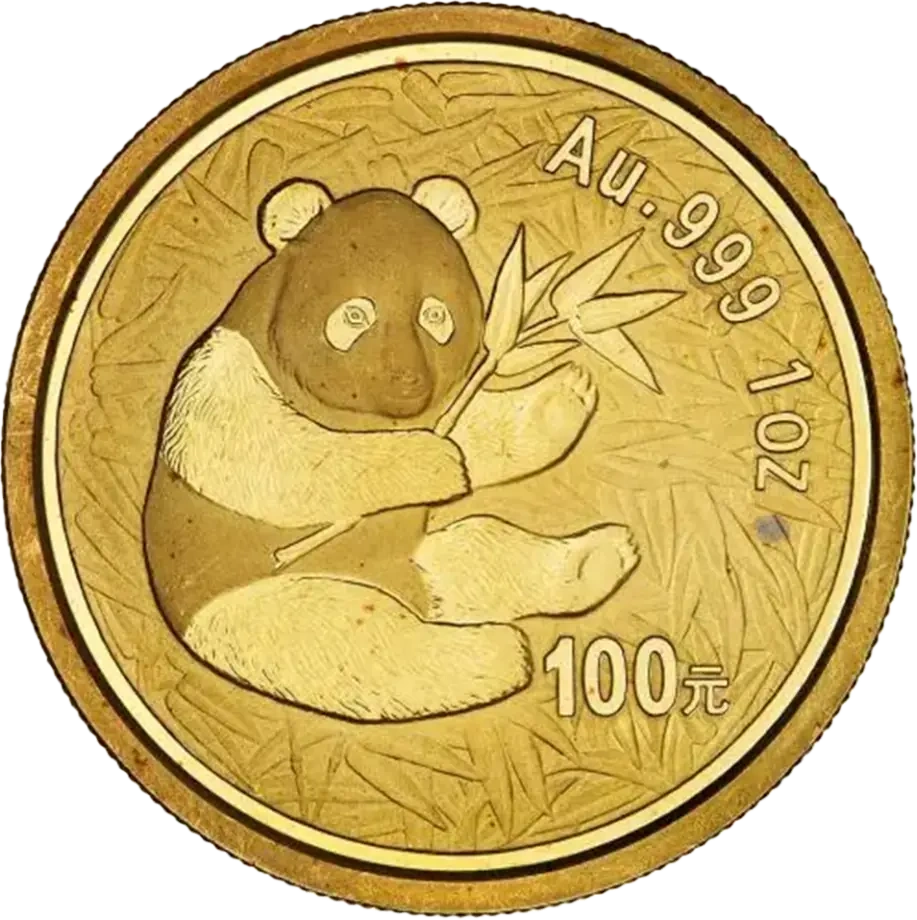1 Uncja Chińska Panda Złota Moneta | 2000