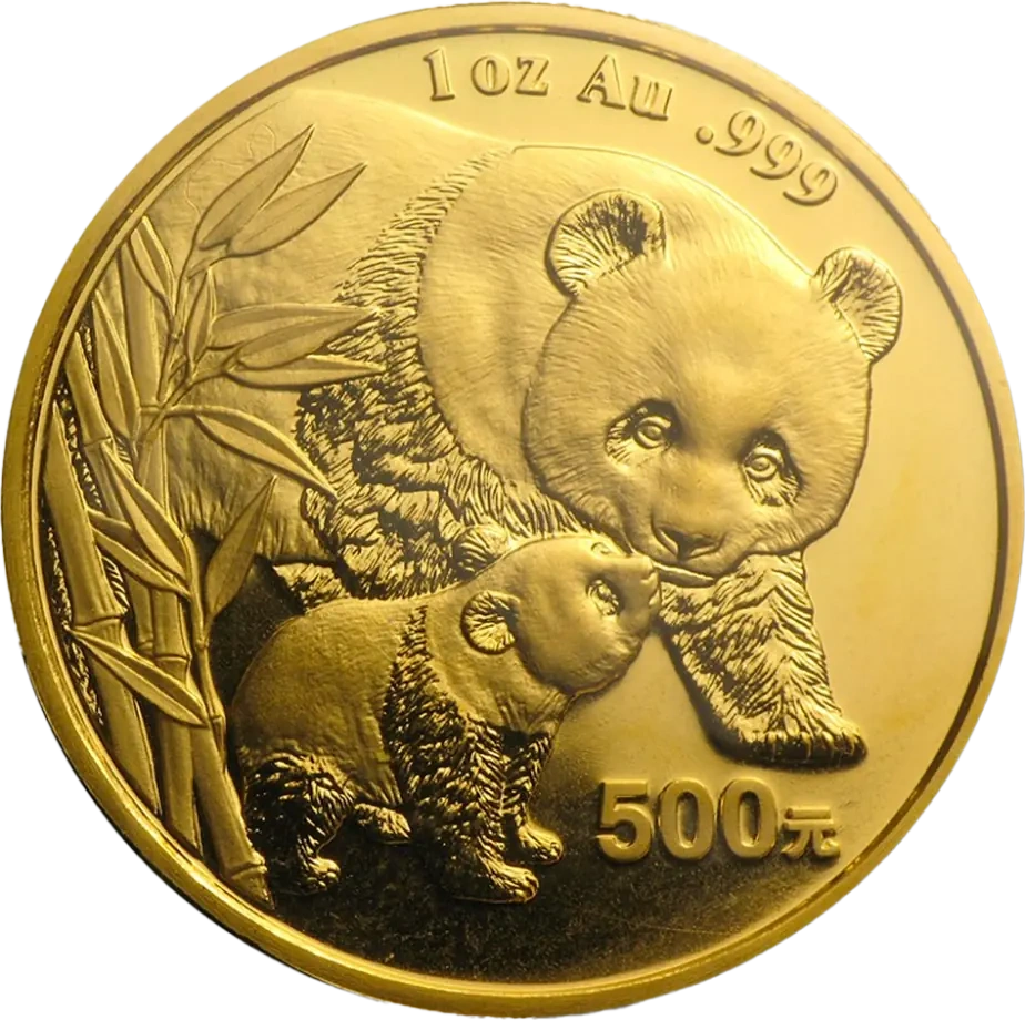 1 Uncja Chińska Panda Złota Moneta | 2004