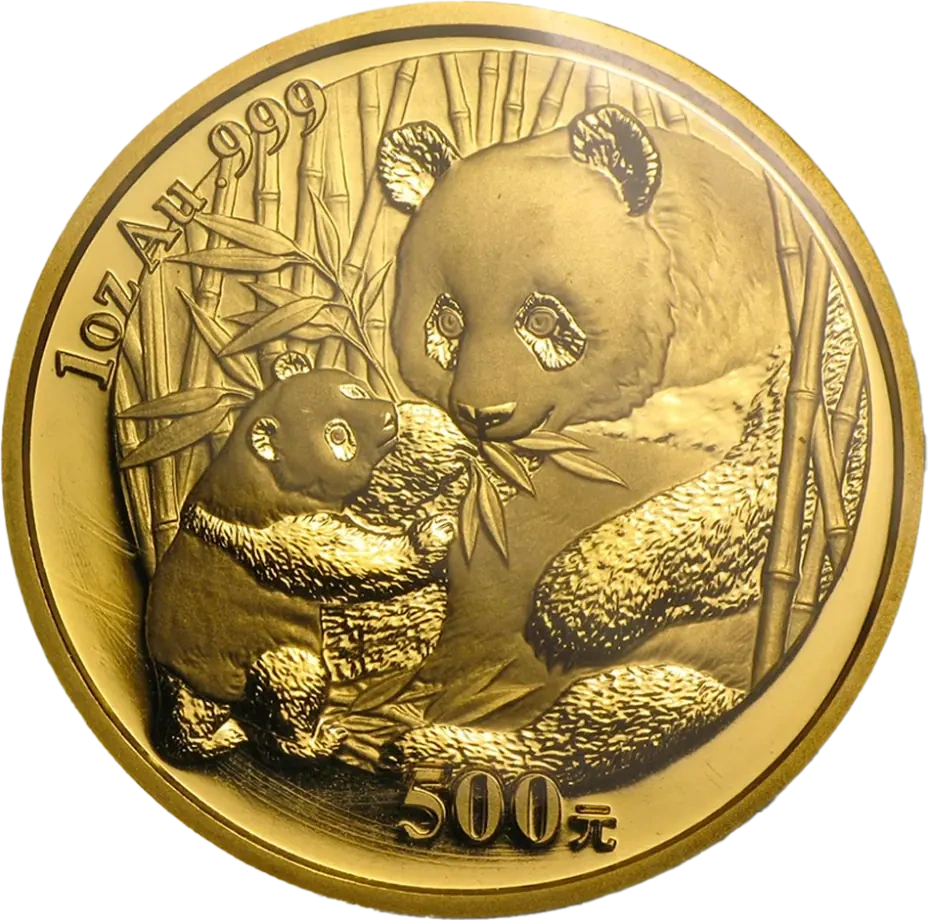 1 Uncja Chińska Panda Złota Moneta | 2005