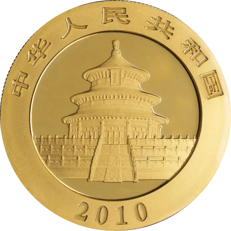 1 Uncja Chińska Panda Złota Moneta | 2010 | Proof