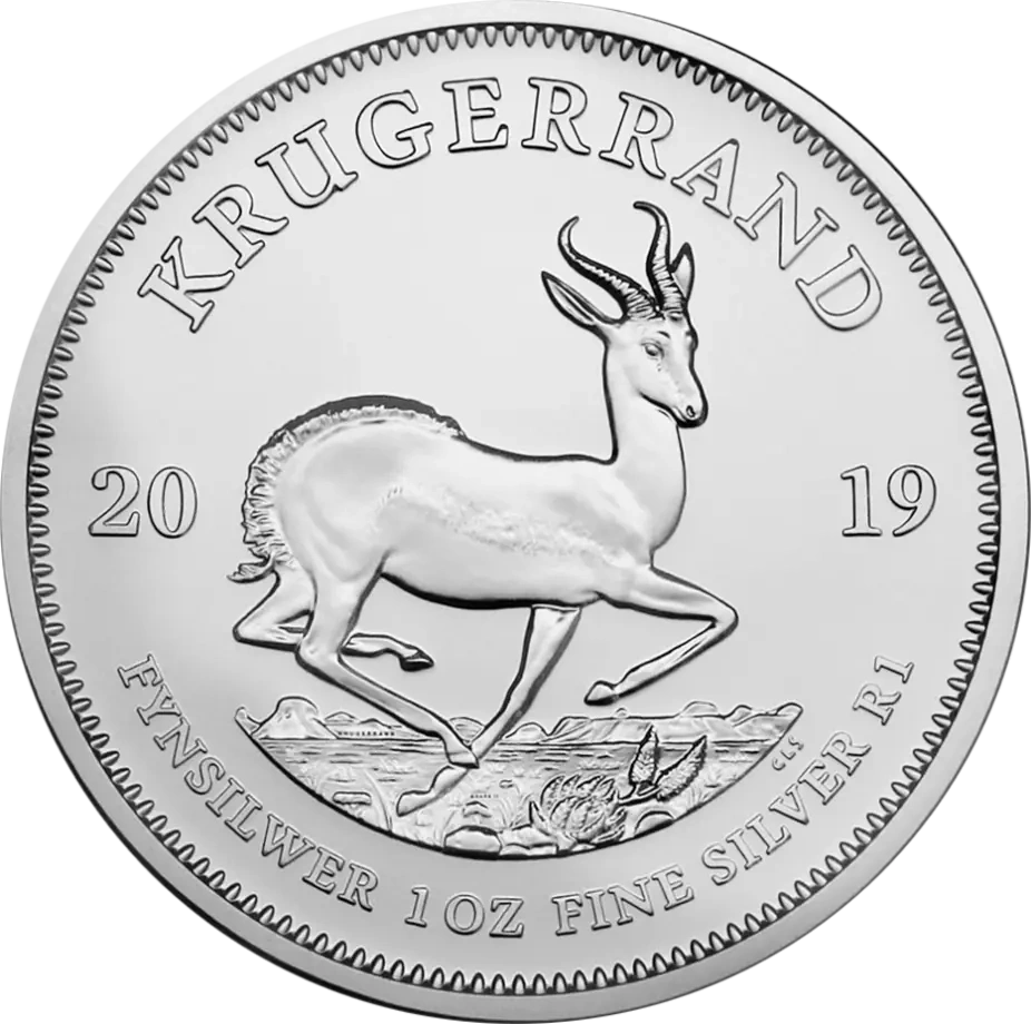 1 Uncja Krugerrand Srebrna Moneta | Mieszane Roczniki
