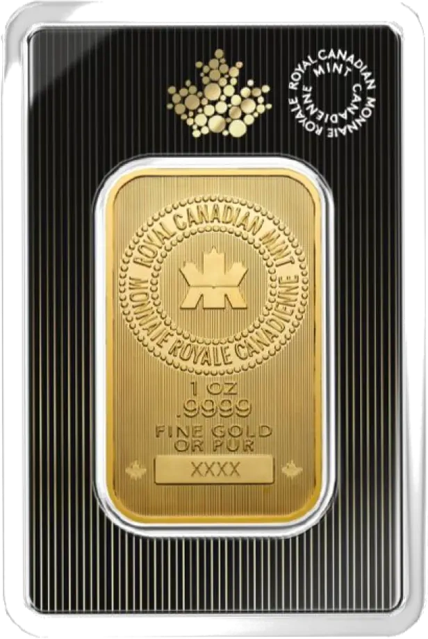 1 Uncja Wafer Złota Sztabka | Royal Canadian Mint