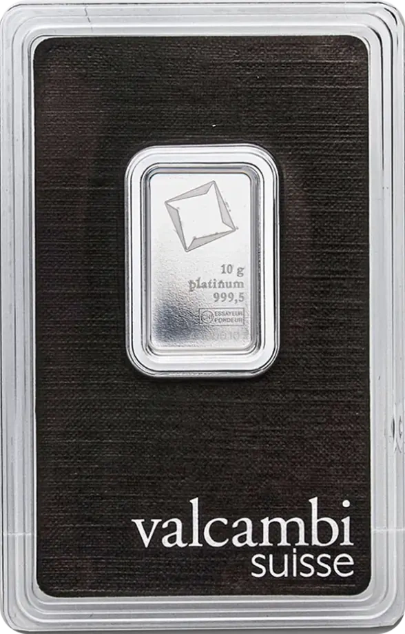 10g Platynowa Sztabka | Valcambi