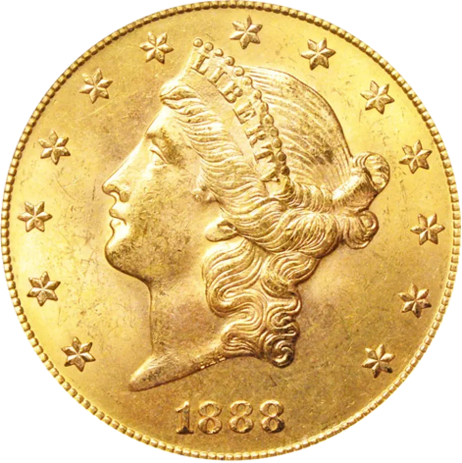 15.04g Eagle "Coronet Head" | Gold | 1866-1907