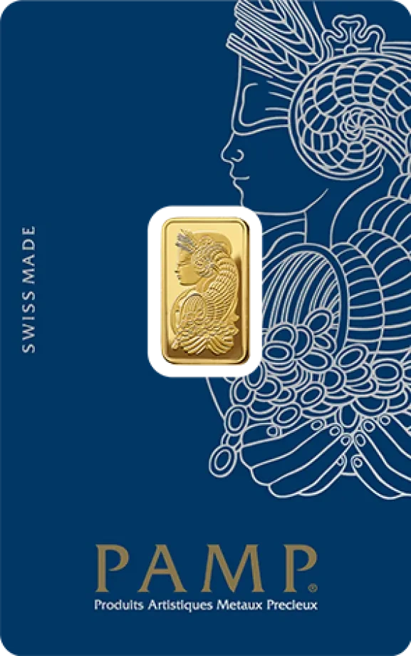 2.5g Gold Bar | PAMP Fortuna