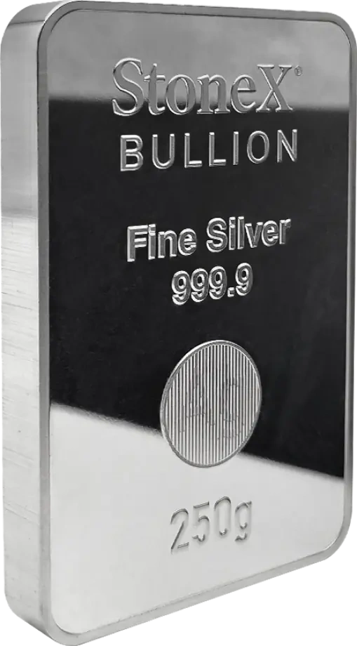250g Srebrna Moneta Sztabka StoneX Bullion