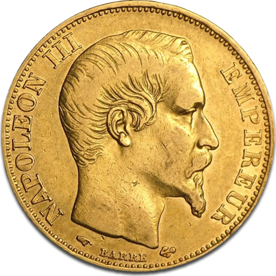 5 French Francs Napoleon III | Gold | 1854-1869