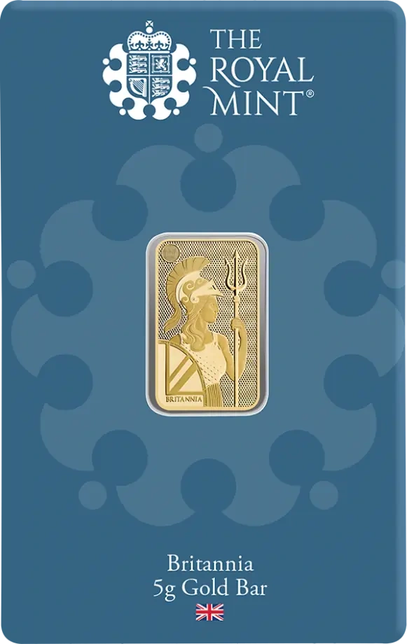 5g Britannia Sztabka Złota | Royal Mint