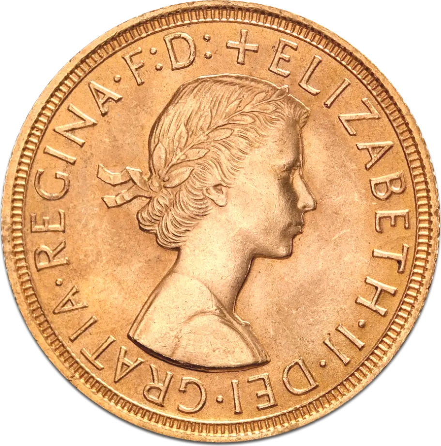 Suweren Elżbieta II Złota Moneta | 1957-2021