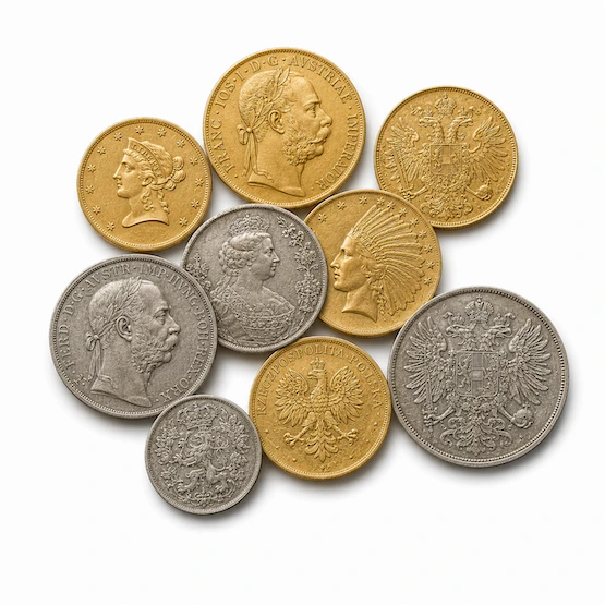 Skup historycznych monet złotych