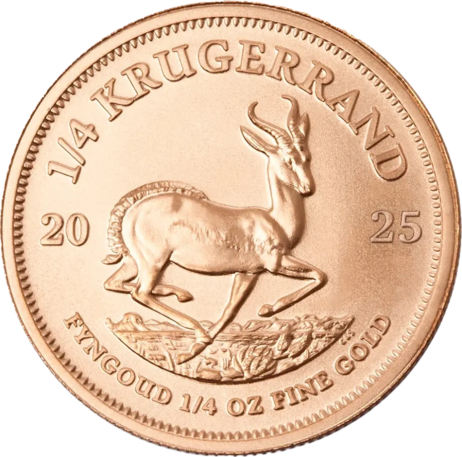 1/4 oz Krugerrand Złota Moneta | 2025