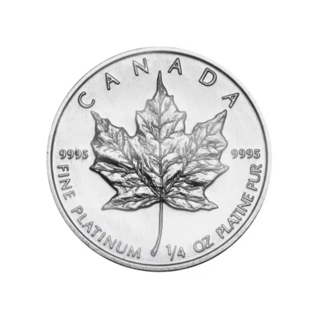 1/4 oz Maple Leaf | Platinum | mixed years