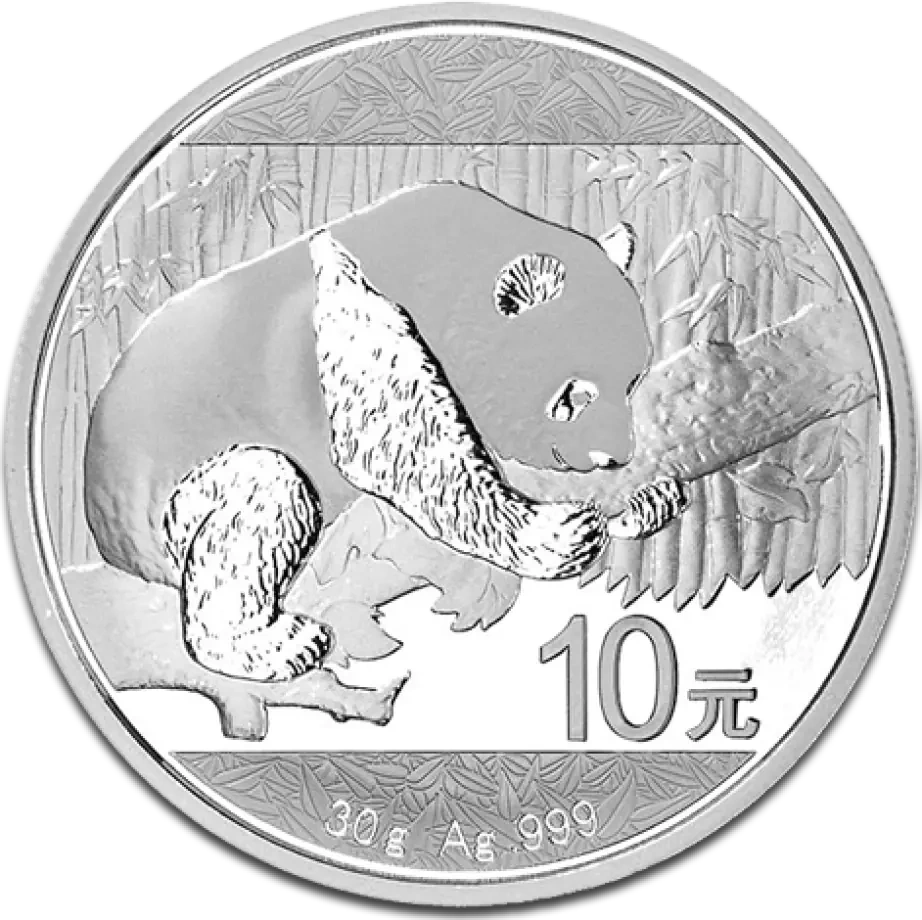 1 oz China Panda Silver Coin (mixed years)