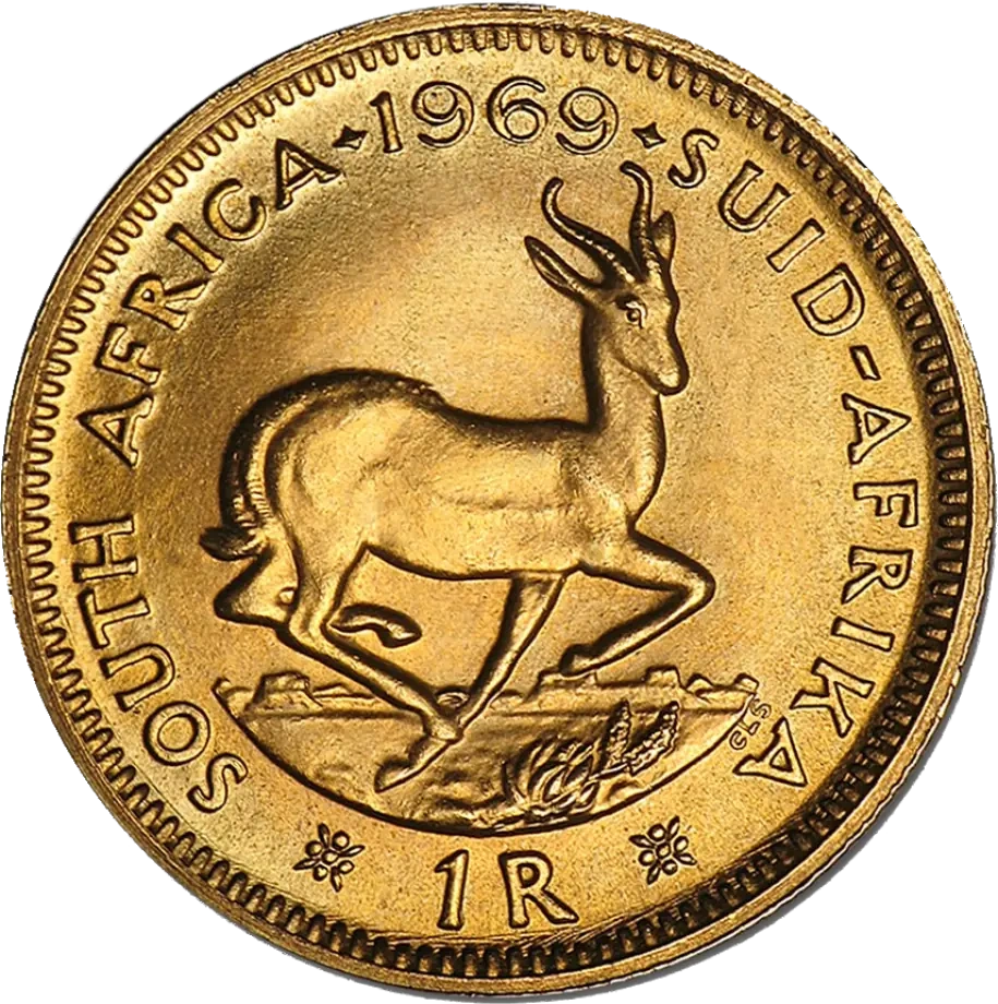 1 Rand RPA Złota Moneta | 1961 - 1983