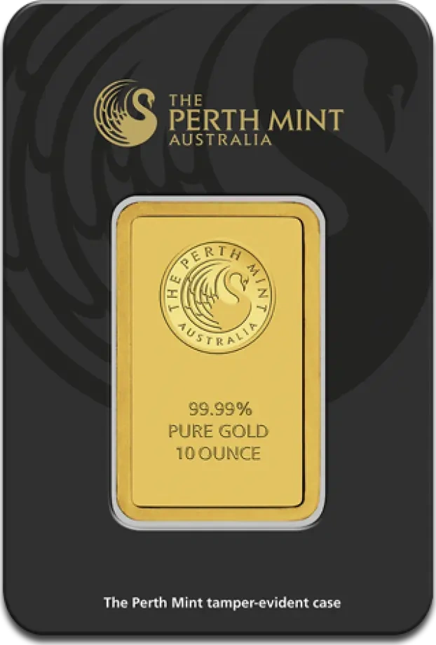 10 Uncji Złota Sztabka | Perth Mint