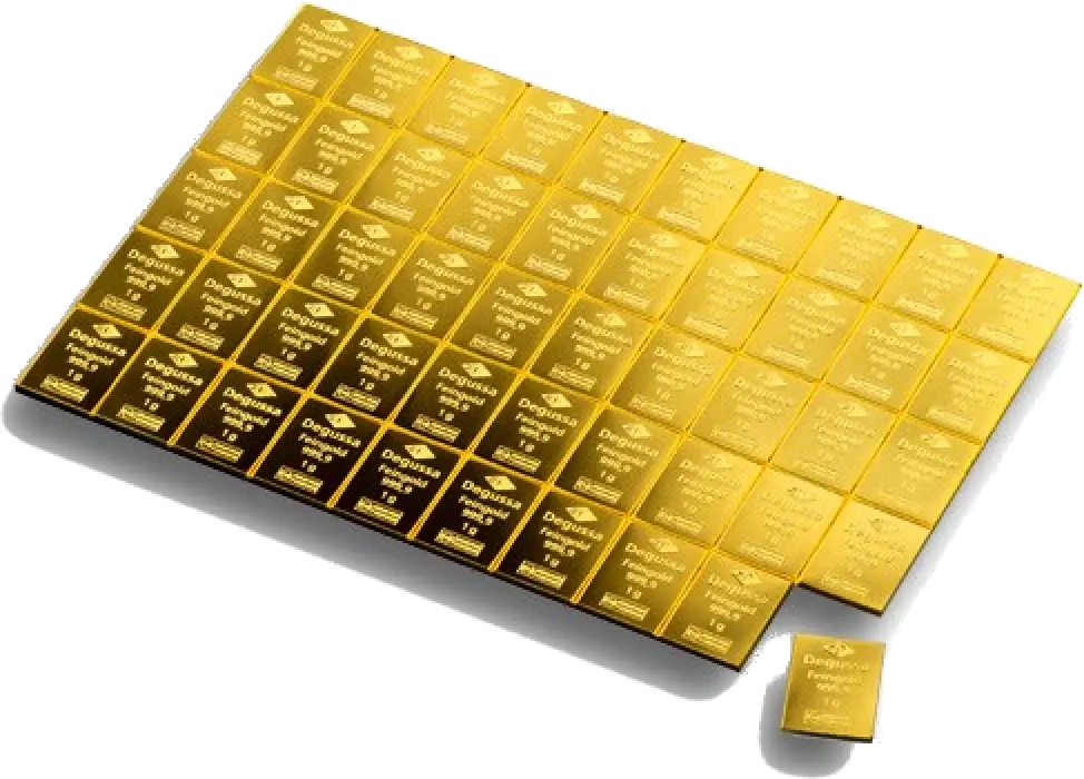 50 x 1g CombiBar | Gold | Degussa