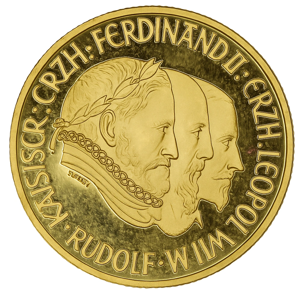 500 Schilling Złota moneta | 1993
